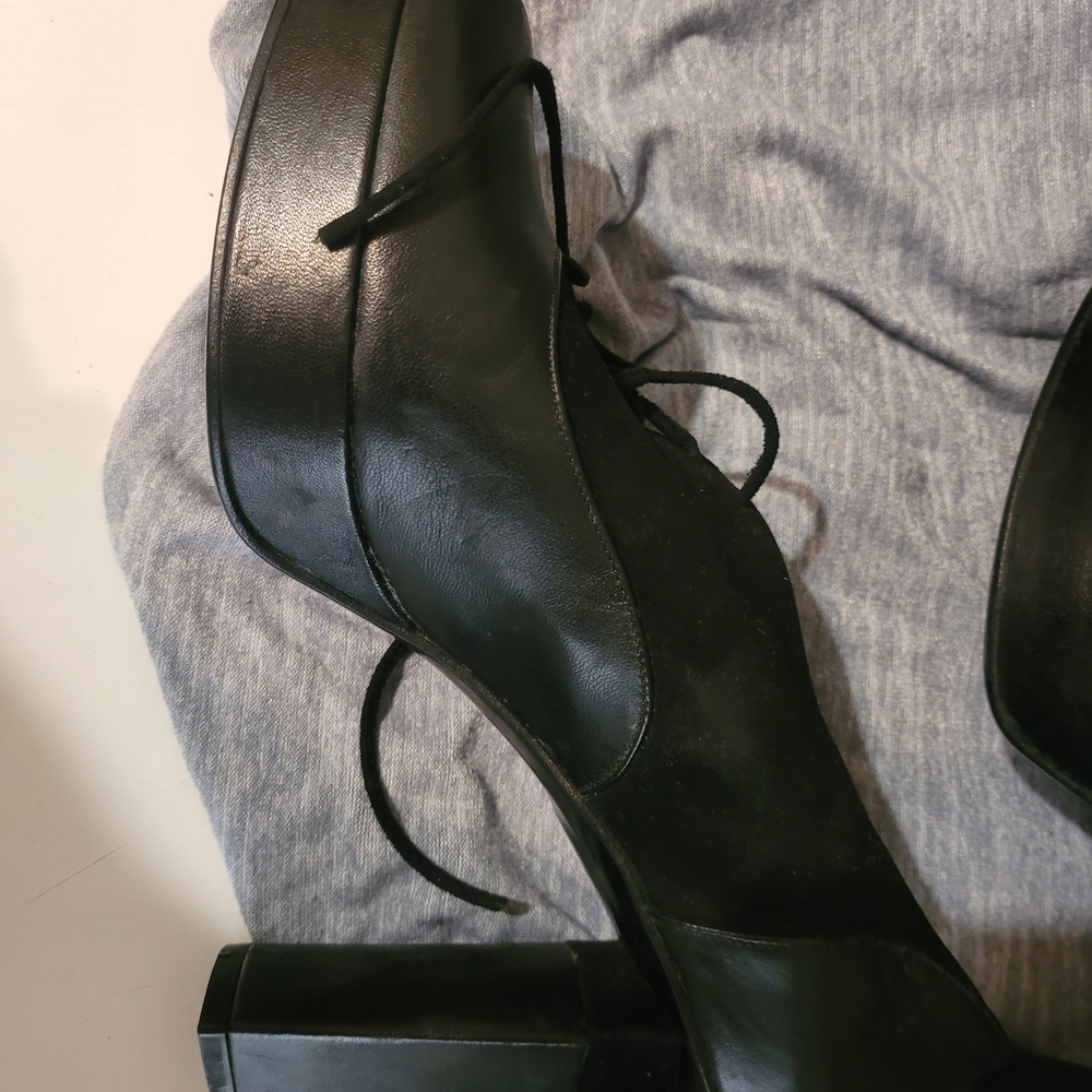 Fendi Black Heeled Boots for Women